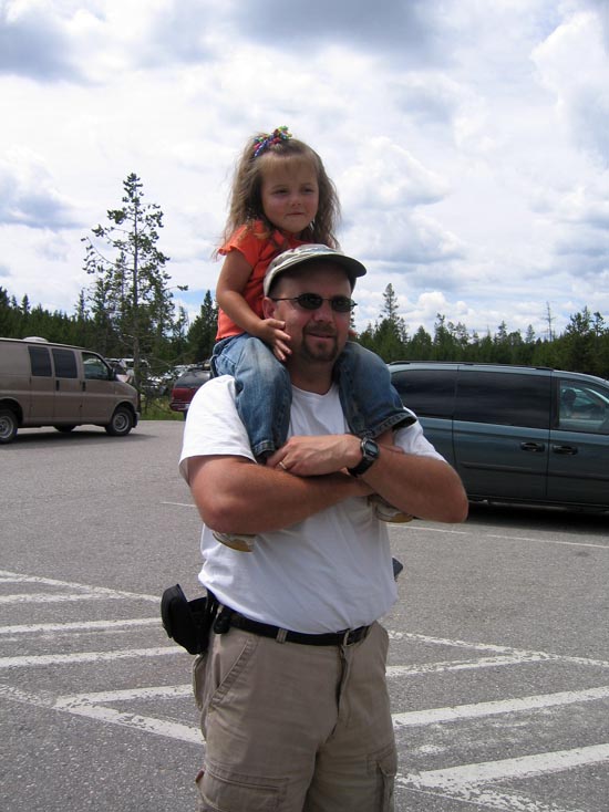 2006 family reunion in Yellowstone National Park